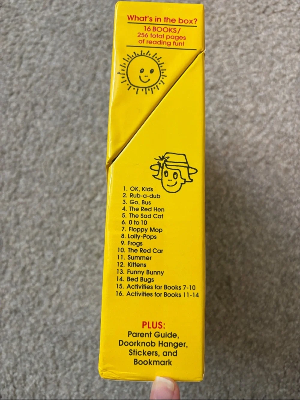 BOB Books Collection 2 Beginner Reading Set - Yellow
